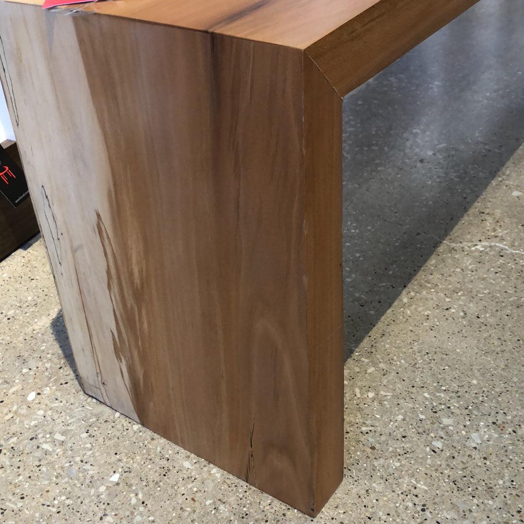 Wood Metal and Beyond - CUSTOM Live Edge Sycamore Wood Waterfall Bench / Coffee Table BENCH - Divine Consign Furniture Store 