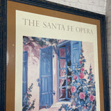 Signed Santa Fe Opera Poster ART WORK 24x33