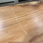 Wood Metal and Beyond - CUSTOM Live Edge Sycamore Wood Waterfall Bench / Coffee Table BENCH - Divine Consign Furniture Store 