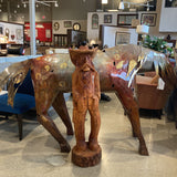 Custom Craftsman Huge Metal Horse ACCESSORIES 50"H